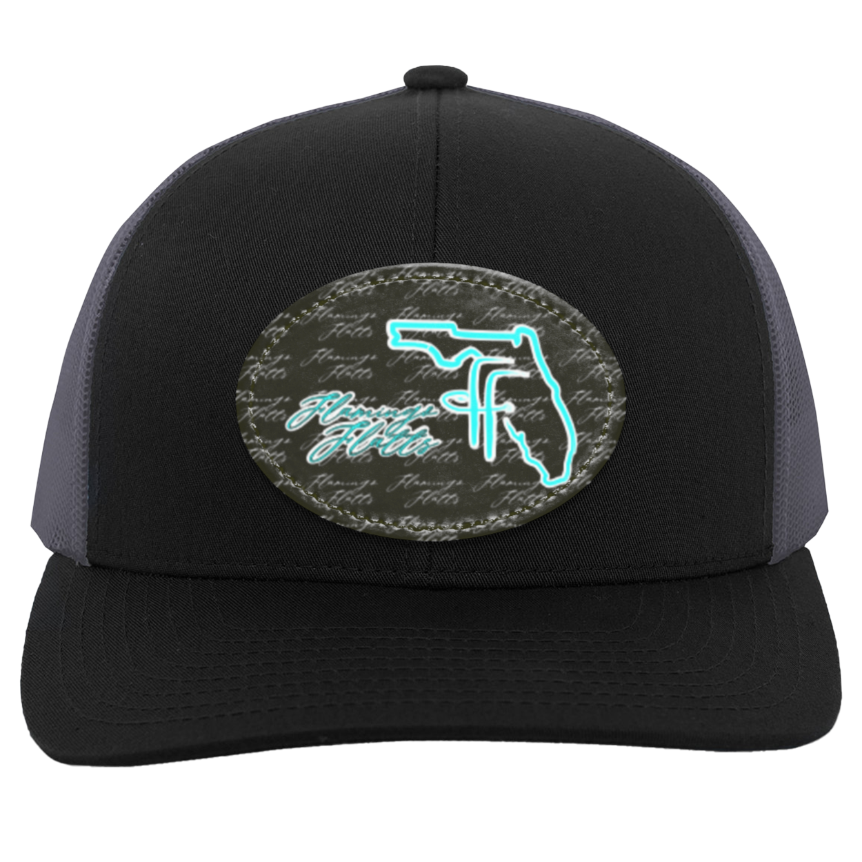 104C Flamingo Flatts Coastal Trucker Snap Back - Patch