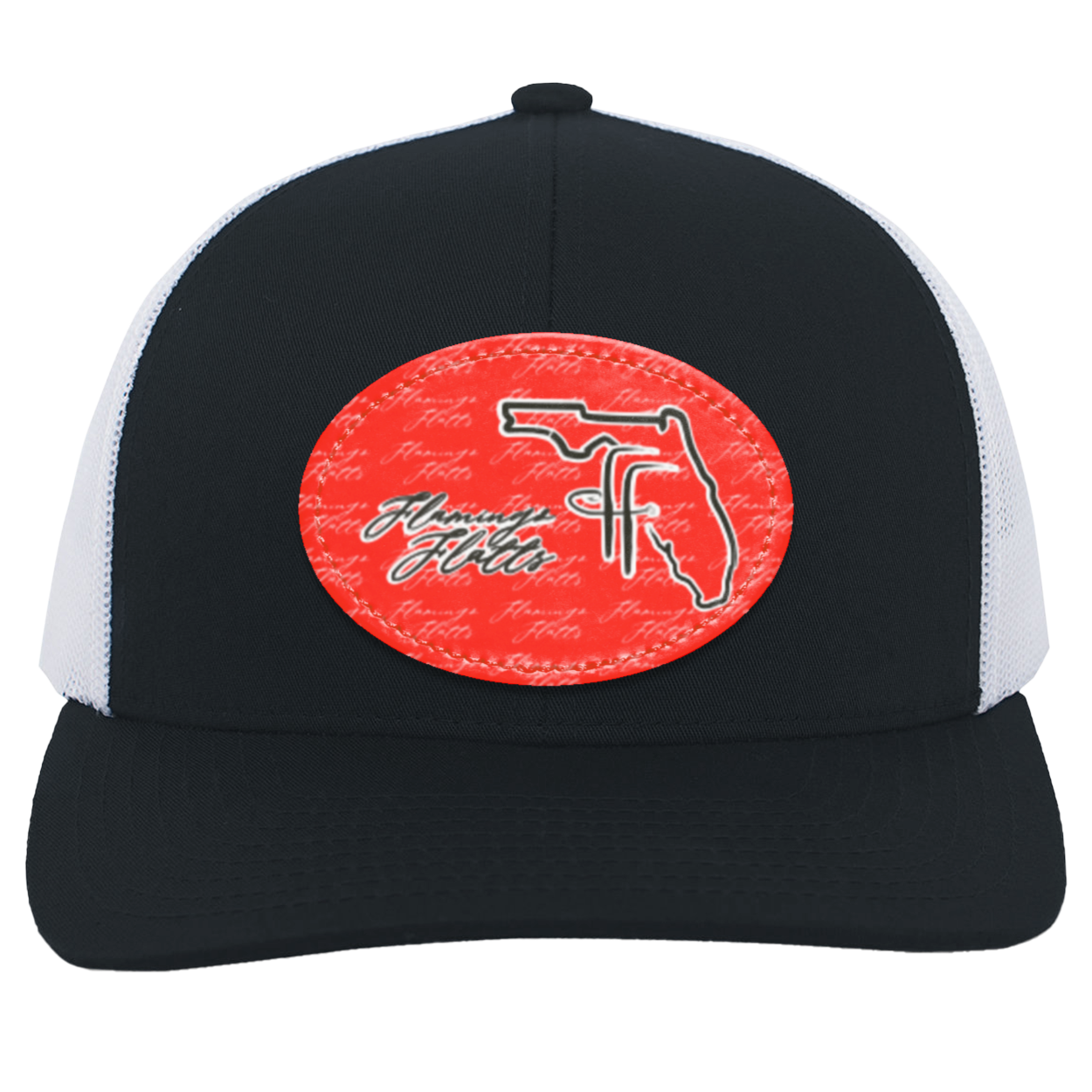 104C Flamingo Flatts Coastal Trucker Snap Back - Patch