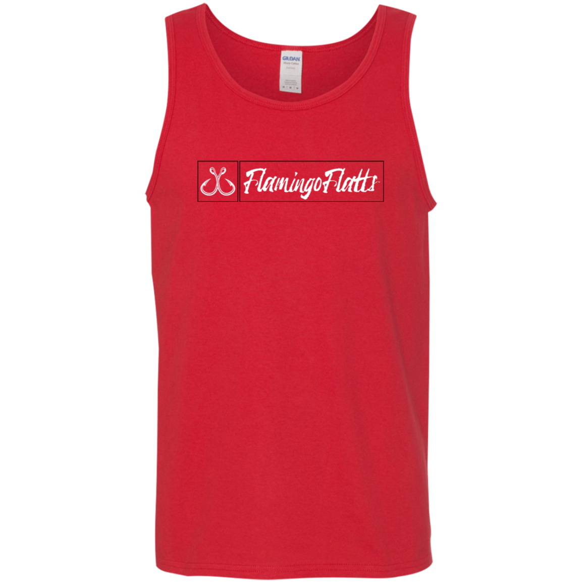 G520 Flamingo Flatts Coastal Fishing Cotton Tank Top 5.3 oz.