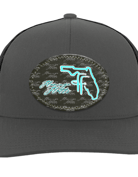 104C Flamingo Flatts Coastal Trucker Snap Back - Patch