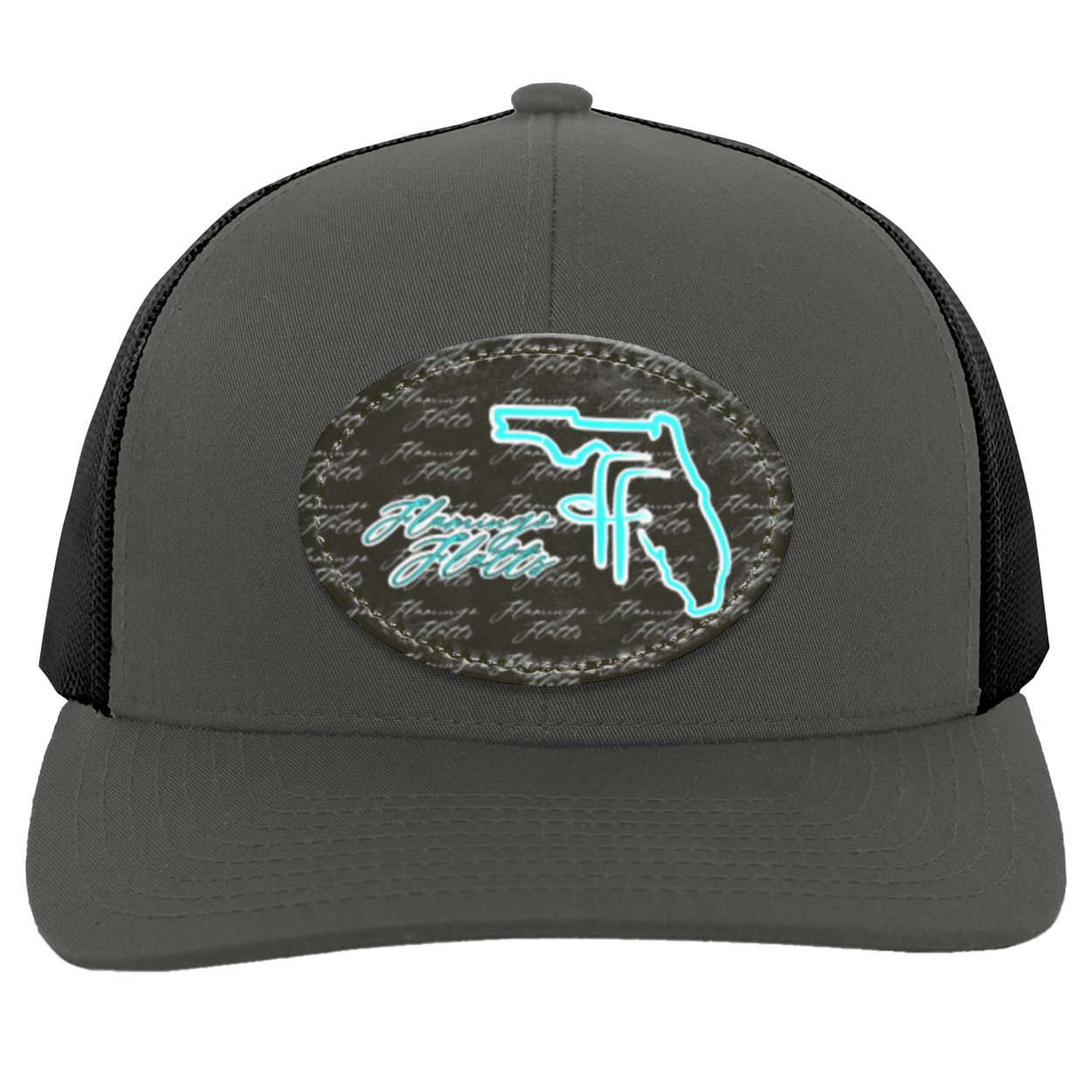 104C Flamingo Flatts Coastal Trucker Snap Back - Patch