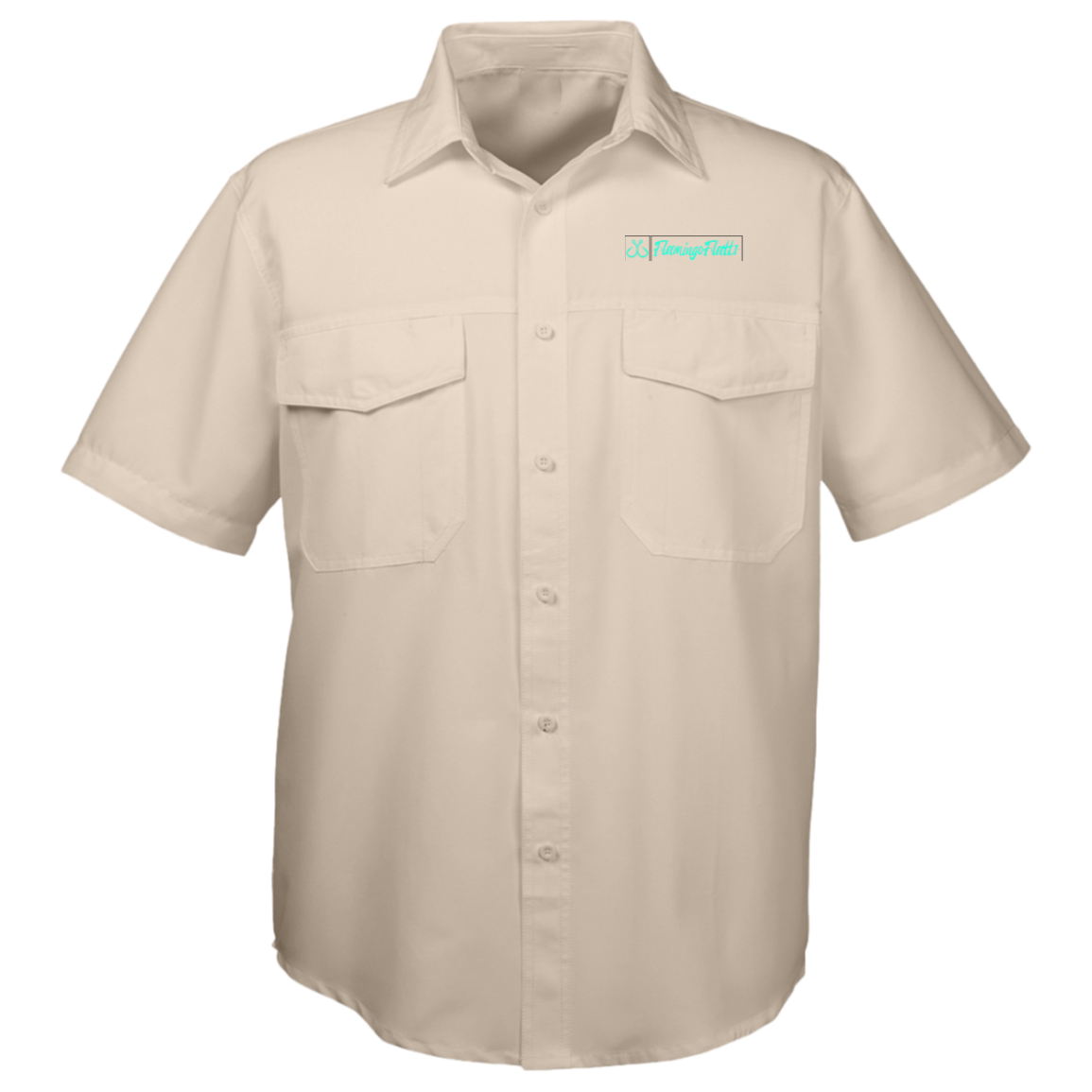 M580 Harriton Mens Key West Short Sleeve Staff Shirt