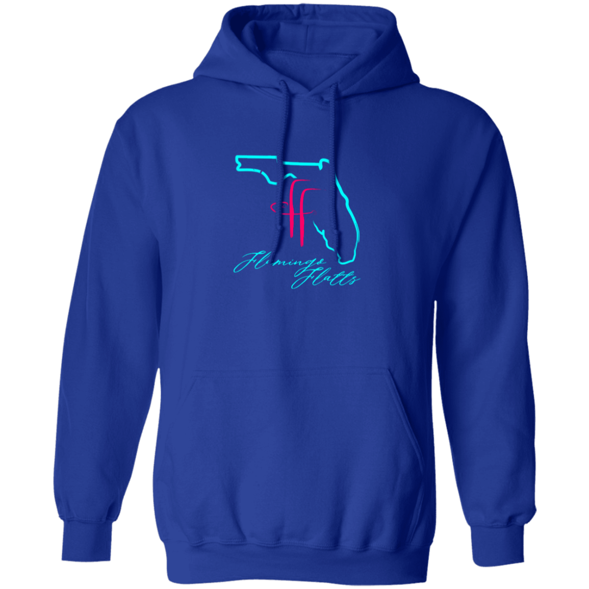 G185 Ladies Flamingo Flatts Coastal Pullover Hoodie