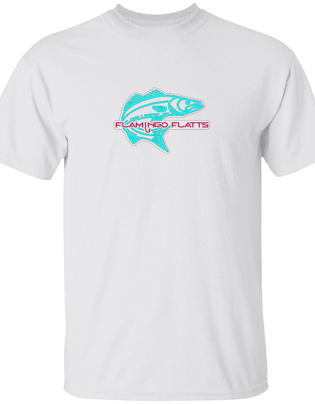 G500B Youth Flamingo Flatts Snook 5.3 oz 100% Cotton T-Shirt