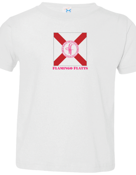 3321 Toddler Flamingo Flatts Flag Jersey T-Shirt