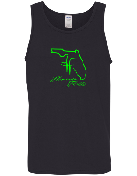 G520 Flamingo Flatts Coastal Cotton Tank Top 5.3 oz.