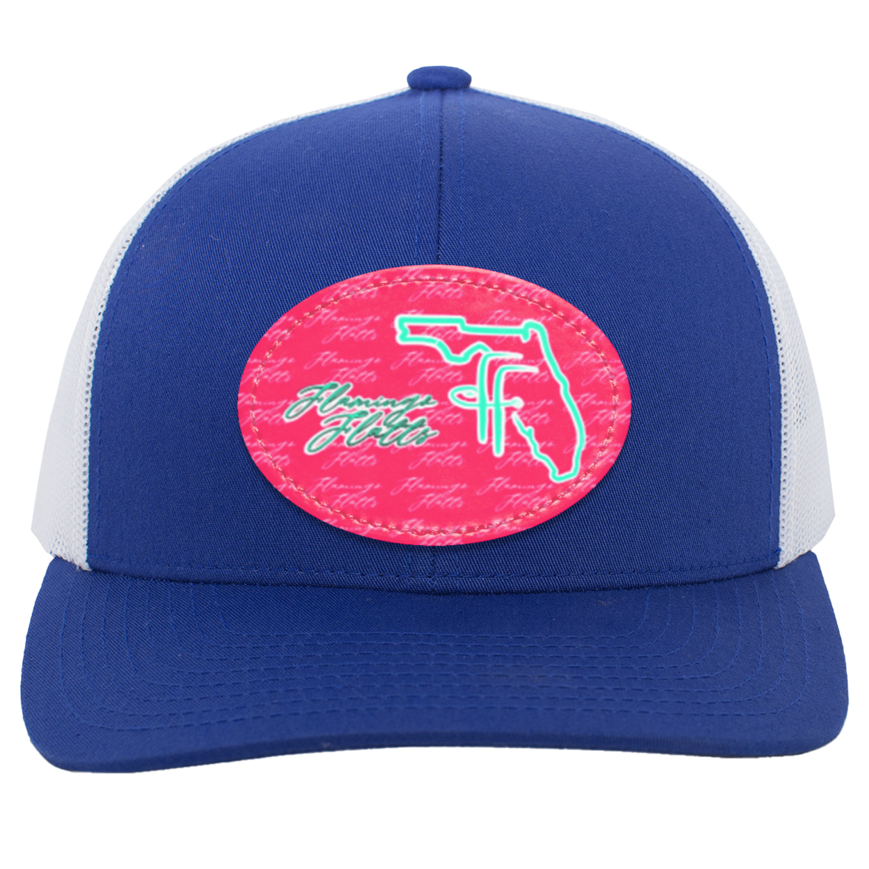 104C Flamingo Flatts Coastal Trucker Snap Back - Patch