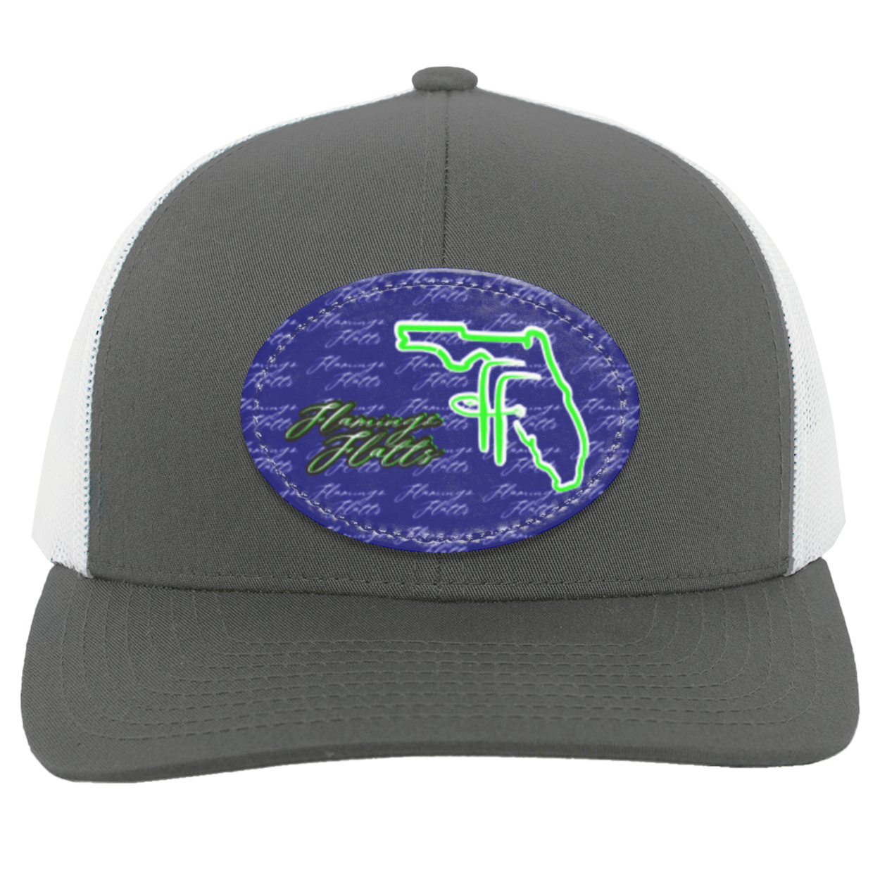 104C Flamingo Flatts Coastal Trucker Snap Back - Patch