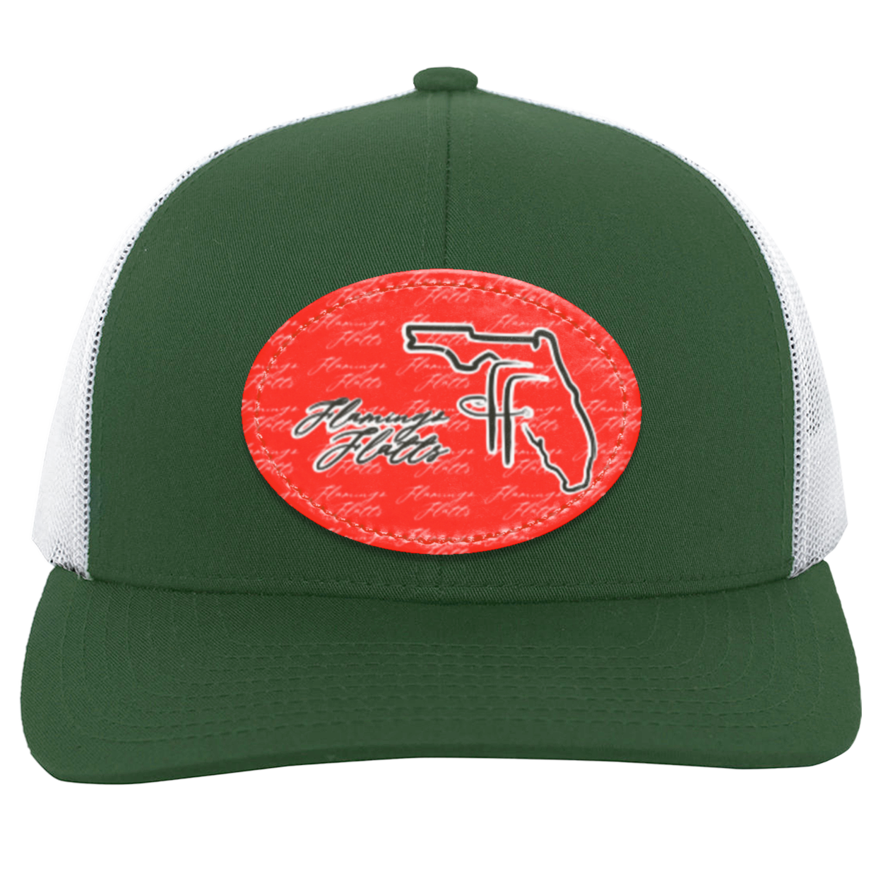 104C Flamingo Flatts Coastal Trucker Snap Back - Patch