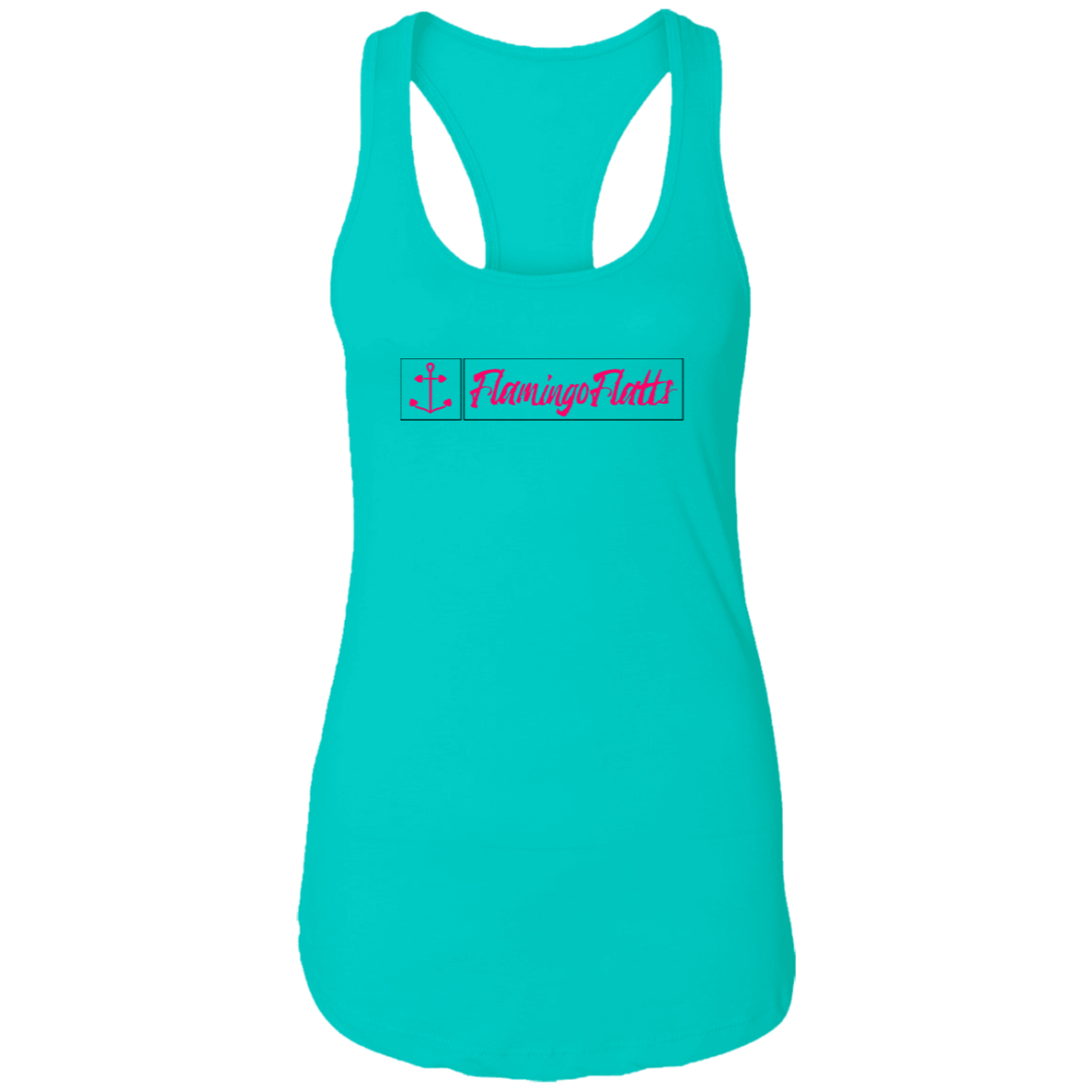 NL1533 Ladies Flamingo Flatts Newport Coastal Ideal Racerback Tank