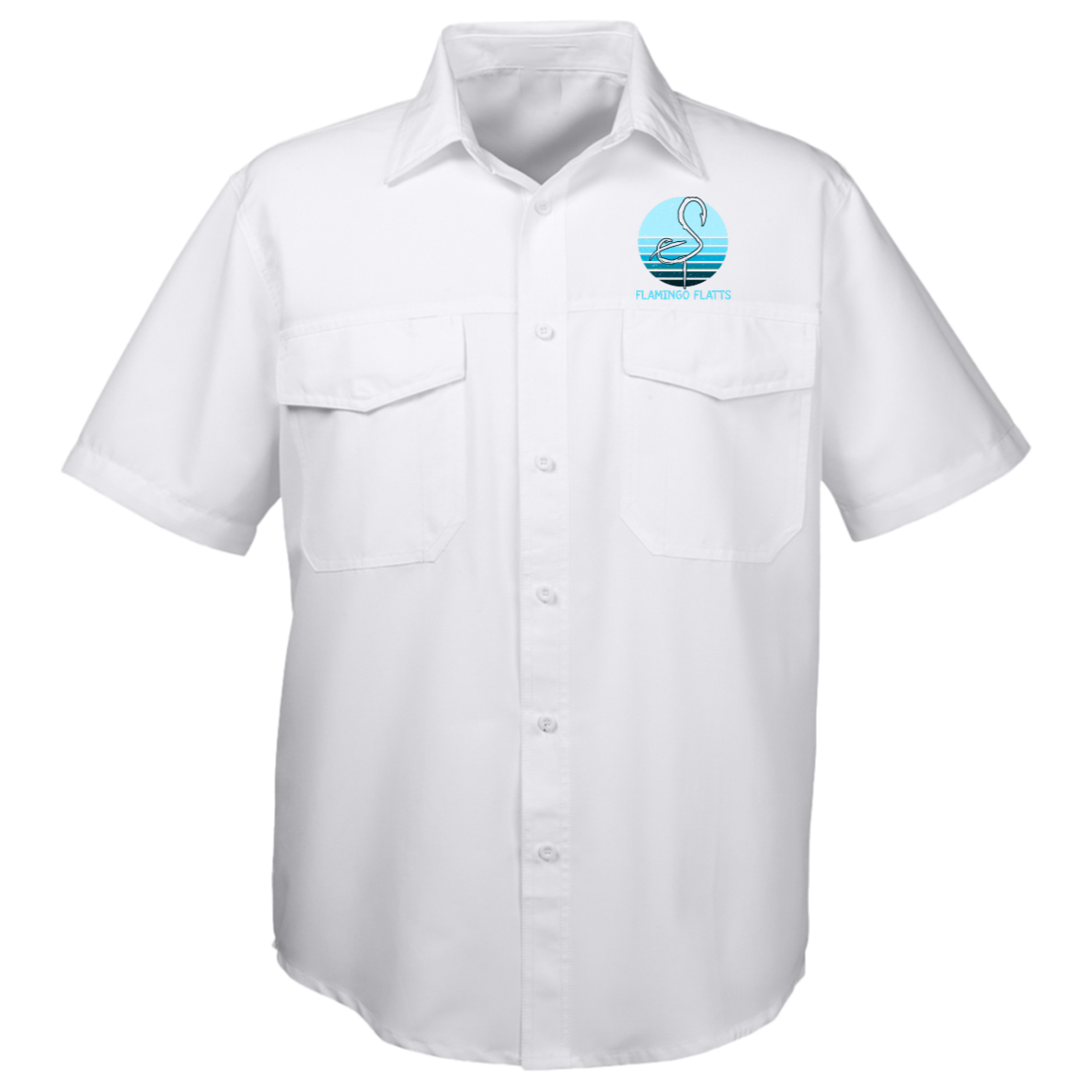 M580 Harriton Mens Key West Short Sleeve Staff Shirt