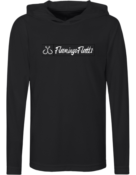 TT41Y Team 365 Kids Flamingo Flatts Coastal Fishing Zone Hooded Tee