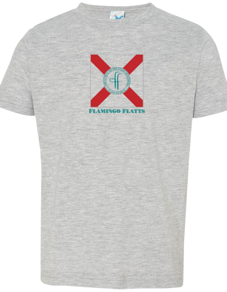 3321 Toddler Flamingo Flatts Flag  Jersey T-Shirt