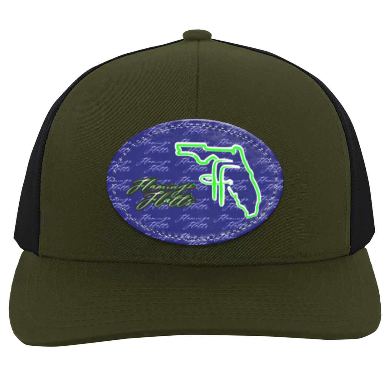 104C Flamingo Flatts Coastal Trucker Snap Back - Patch