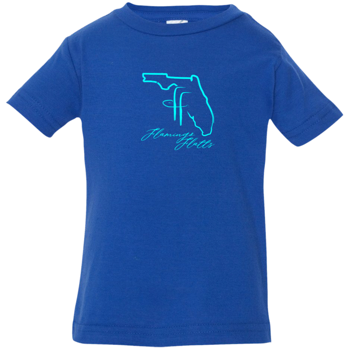 3322 Infant Flamingo Flatts Coastal Jersey T-Shirt