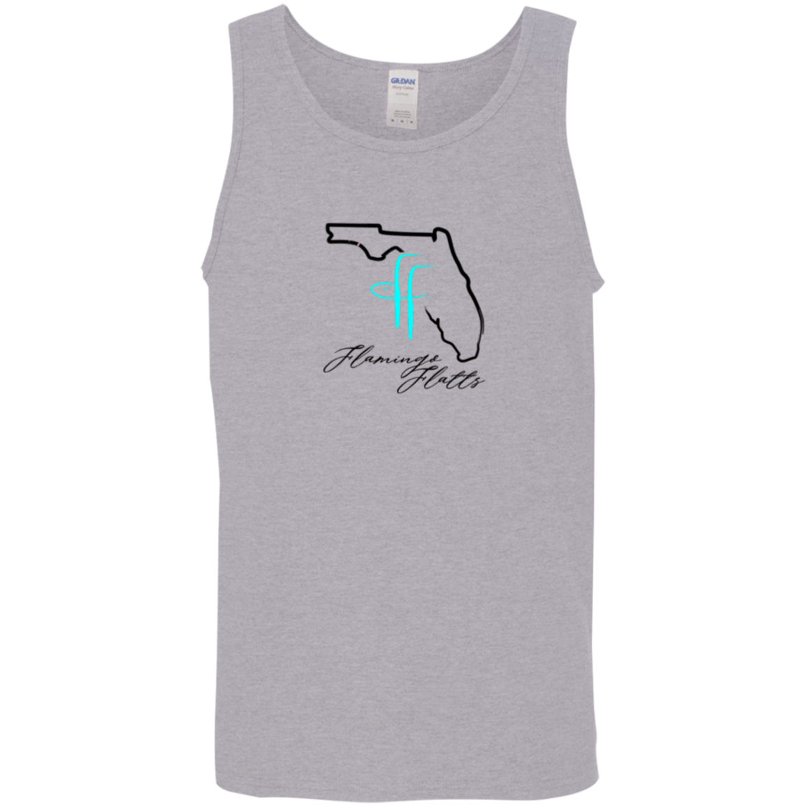 G520 Flamingo Flatts Coastal Cotton Tank Top 5.3 oz.