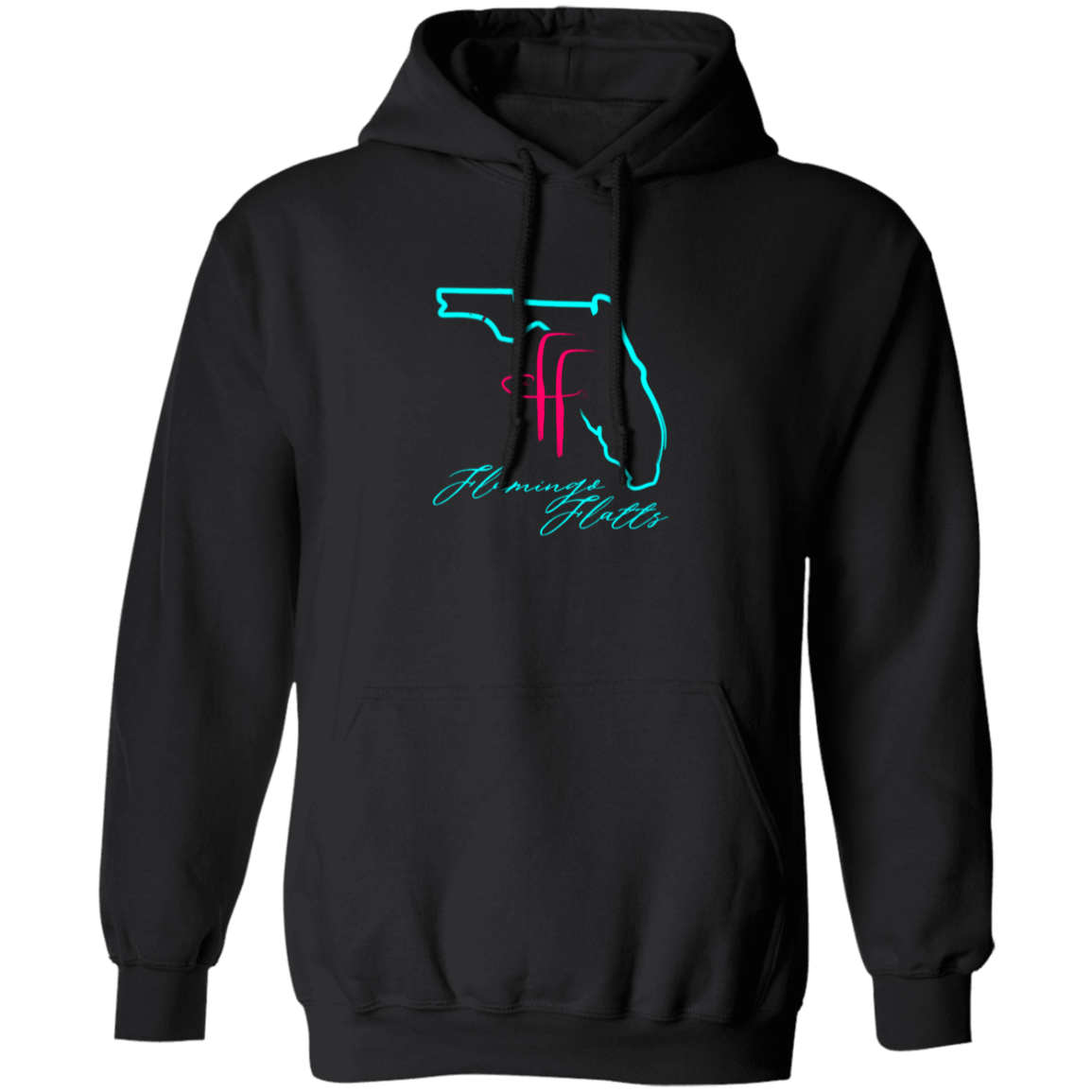 G185 Ladies Flamingo Flatts Coastal Pullover Hoodie