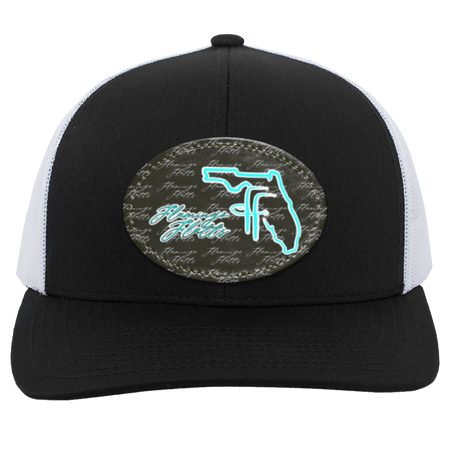 104C Flamingo Flatts Coastal Trucker Snap Back - Patch