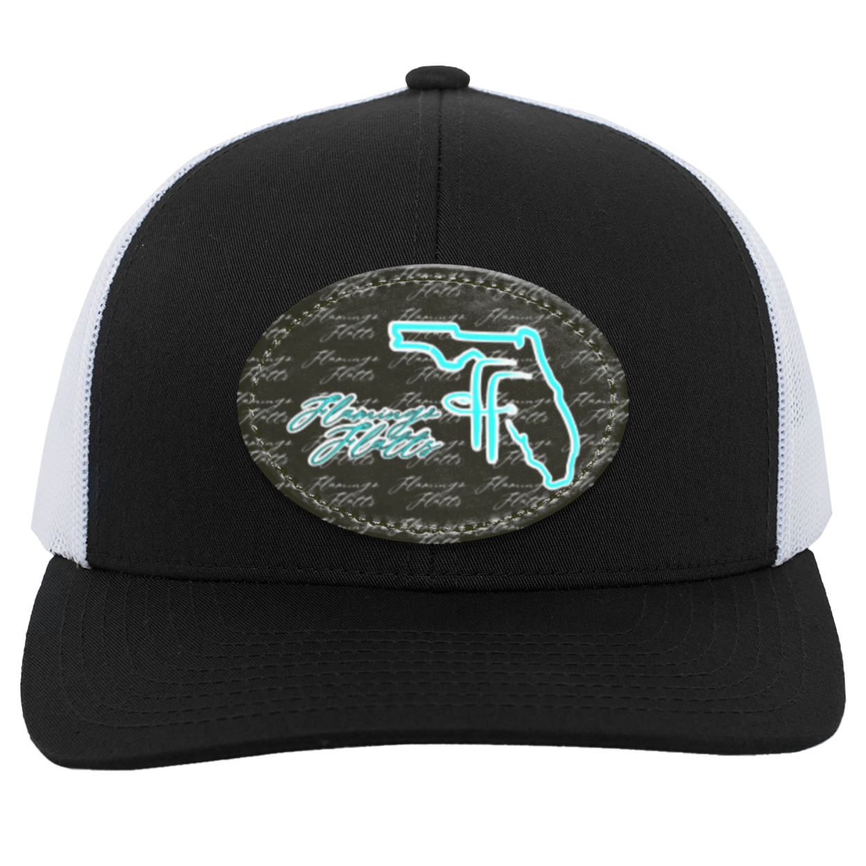 104C Flamingo Flatts Coastal Trucker Snap Back - Patch