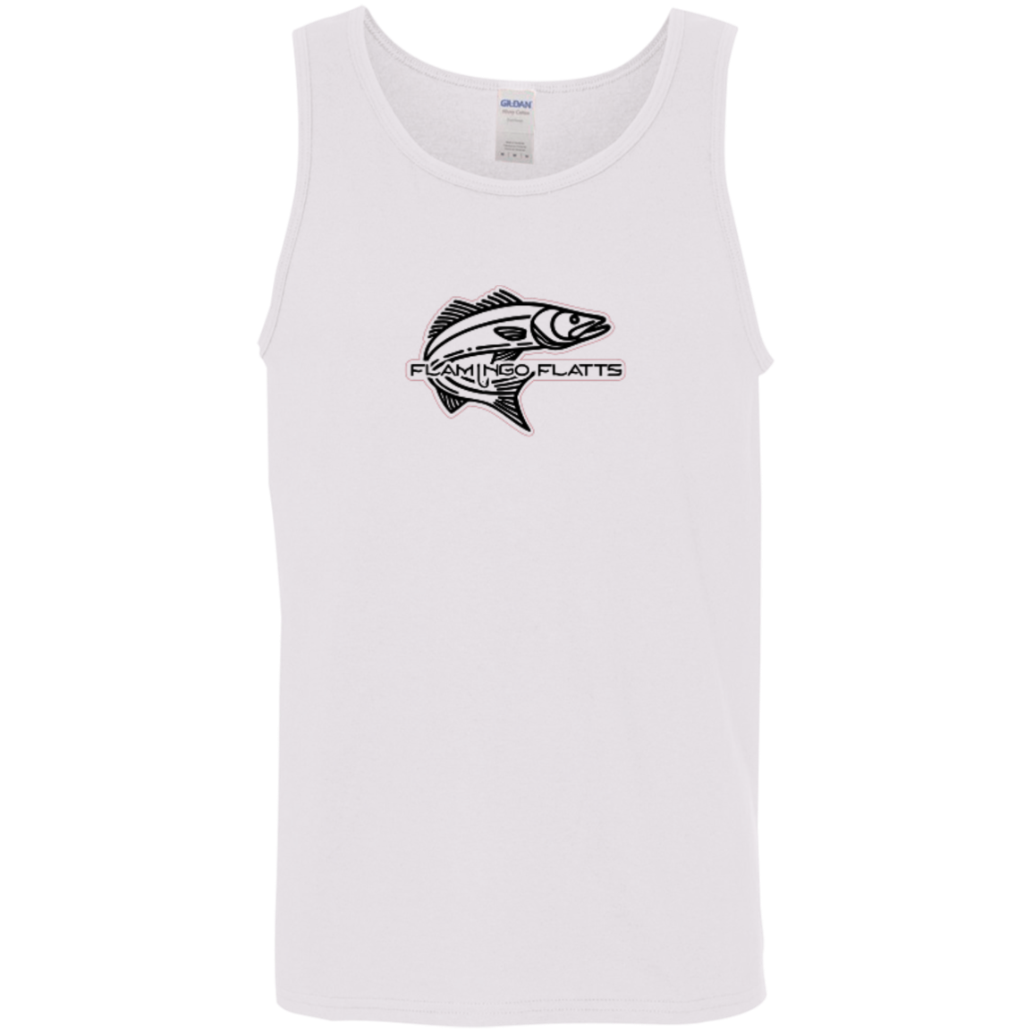 G520 Men's Flamingo Flatts Snook Cotton Tank Top 5.3 oz.