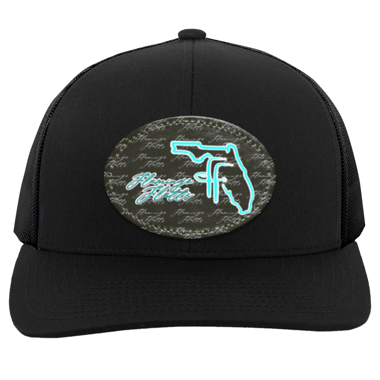 104C Flamingo Flatts Coastal Trucker Snap Back - Patch