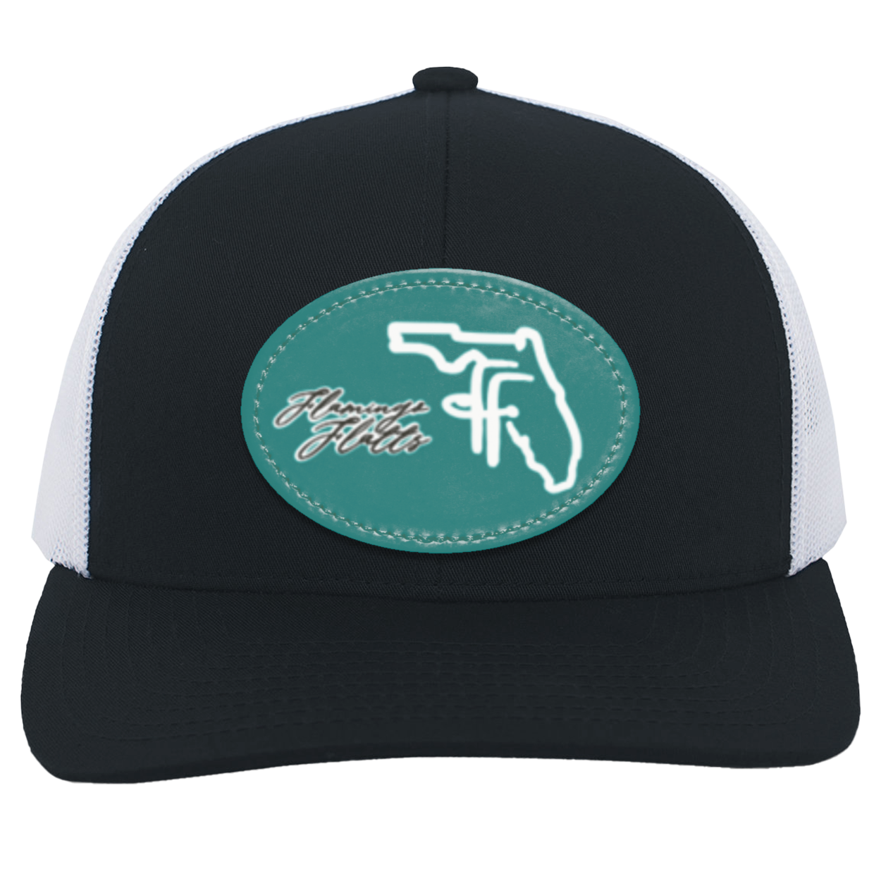 104C Flamingo Flatts Coastal Trucker Snap Back - Patch