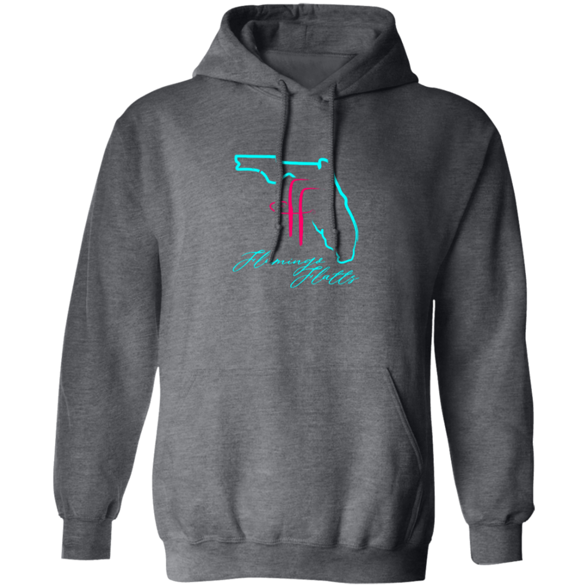 G185 Ladies Flamingo Flatts Coastal Pullover Hoodie