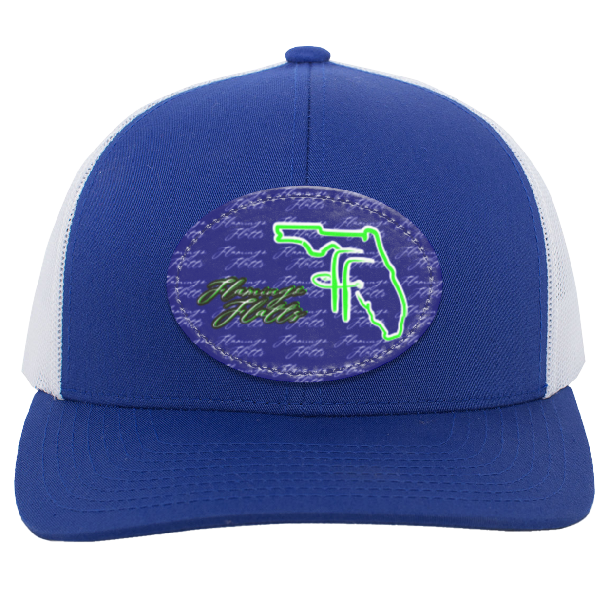 104C Flamingo Flatts Coastal Trucker Snap Back - Patch