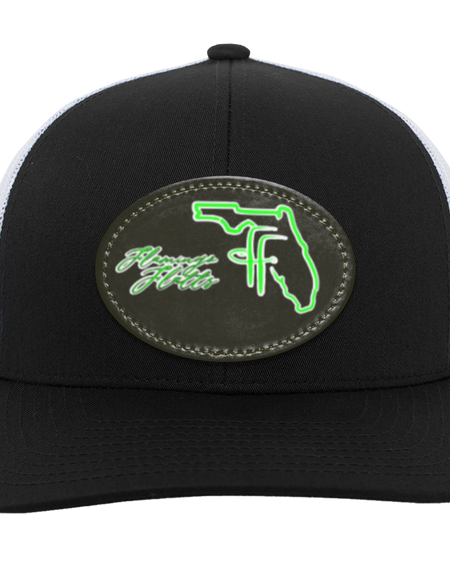104C Flamingo Flatts Coastal Trucker Snap Back - Patch