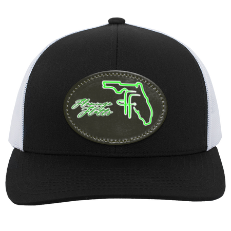 104C Flamingo Flatts Coastal Trucker Snap Back - Patch