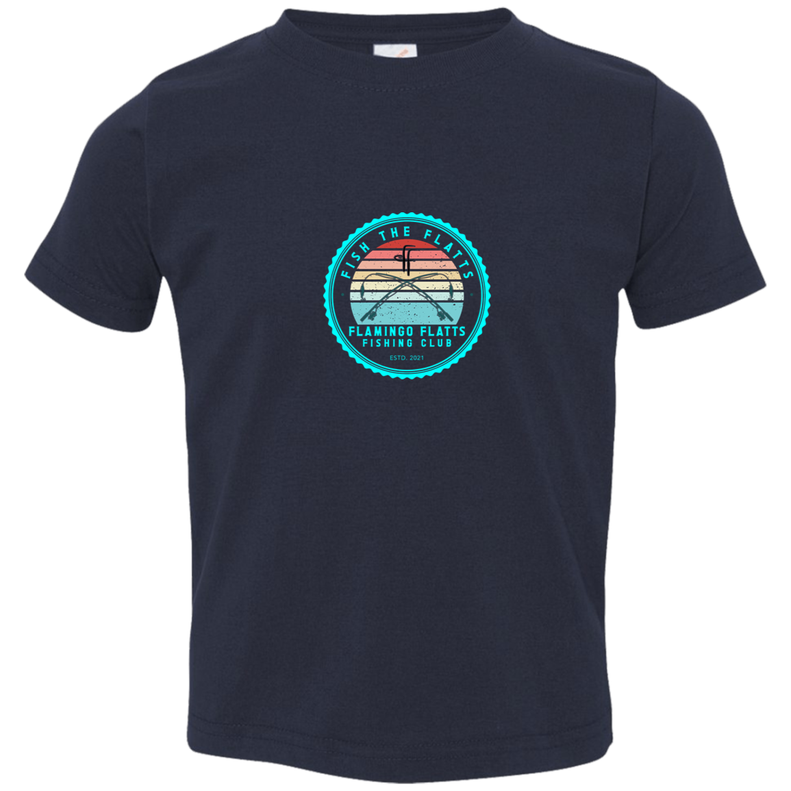 3321 Toddler Flamingo Flatts Fishing Club Jersey T-Shirt