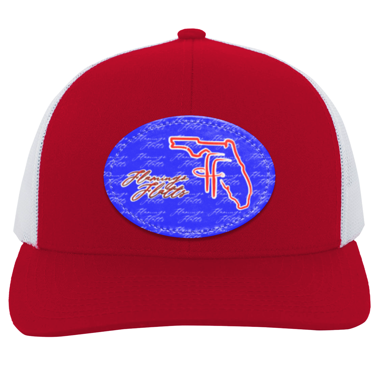 104C Flamingo Flatts Coastal Trucker Snap Back - Patch