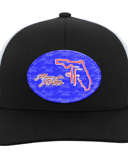 104C Flamingo Flatts Coastal Trucker Snap Back - Patch