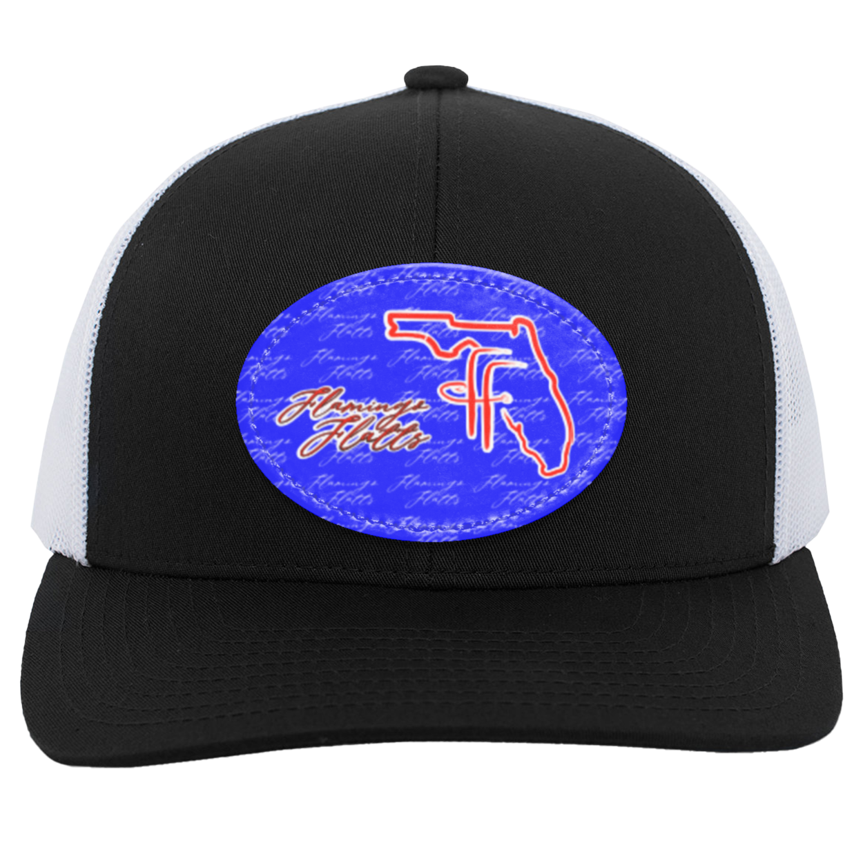 104C Flamingo Flatts Coastal Trucker Snap Back - Patch