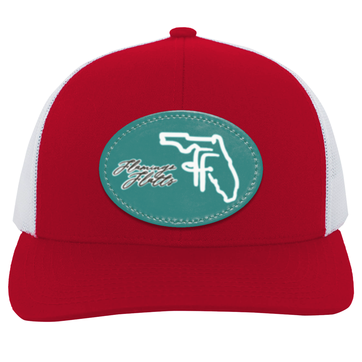 104C Flamingo Flatts Coastal Trucker Snap Back - Patch