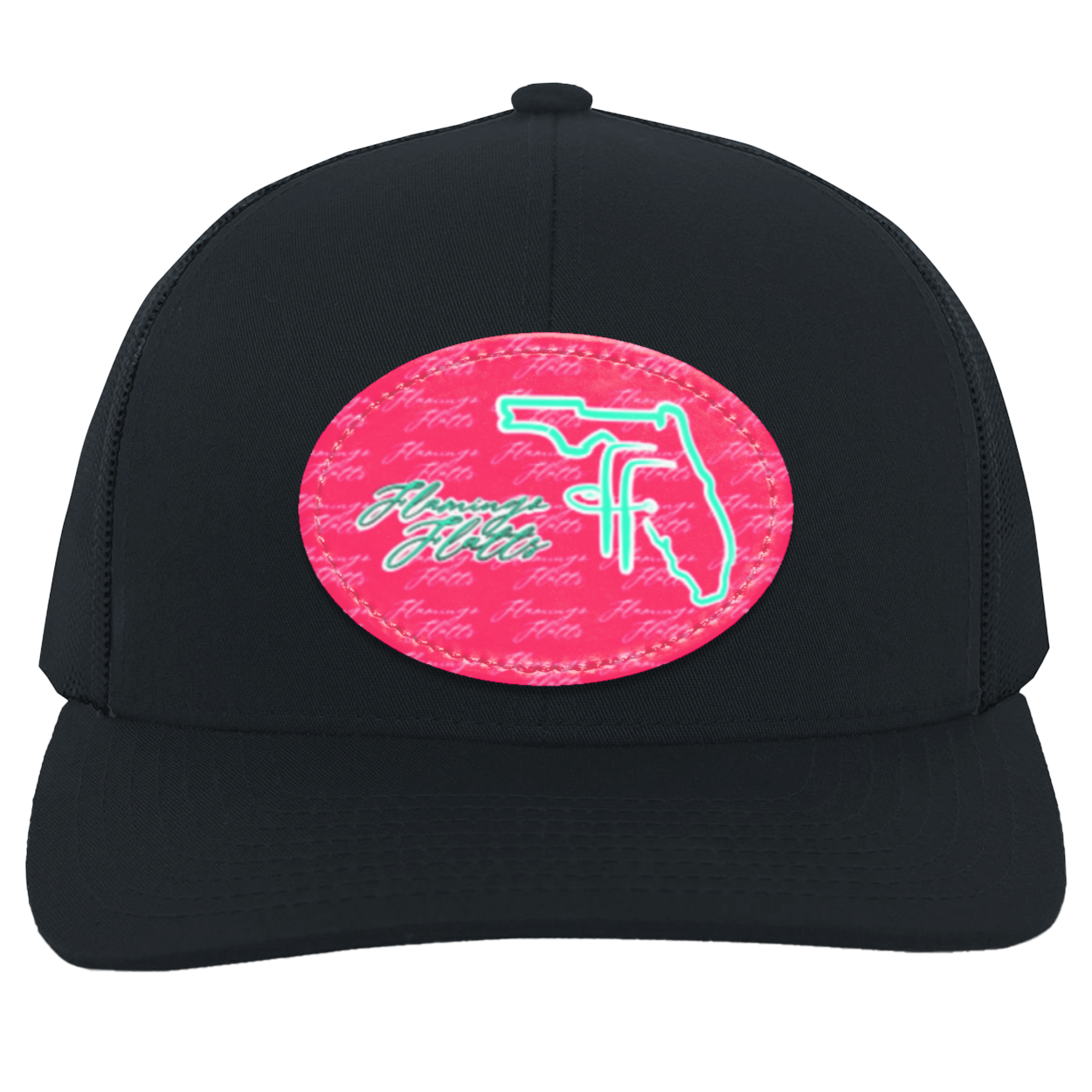 104C Flamingo Flatts Coastal Trucker Snap Back - Patch