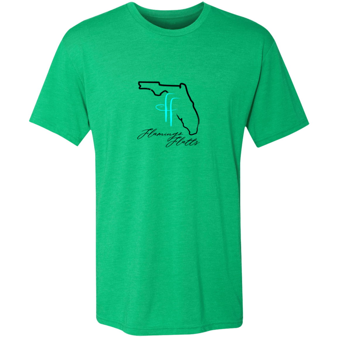 NL6010 Men's Flamingo Flatts Coastal Triblend T-Shirt