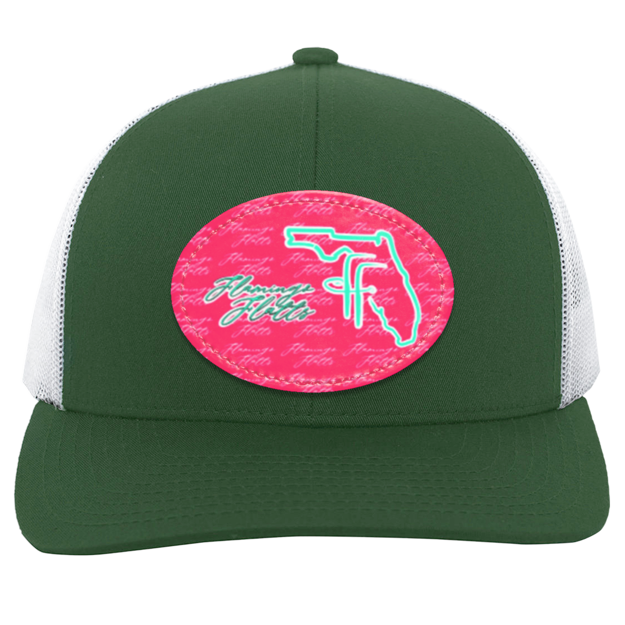 104C Flamingo Flatts Coastal Trucker Snap Back - Patch