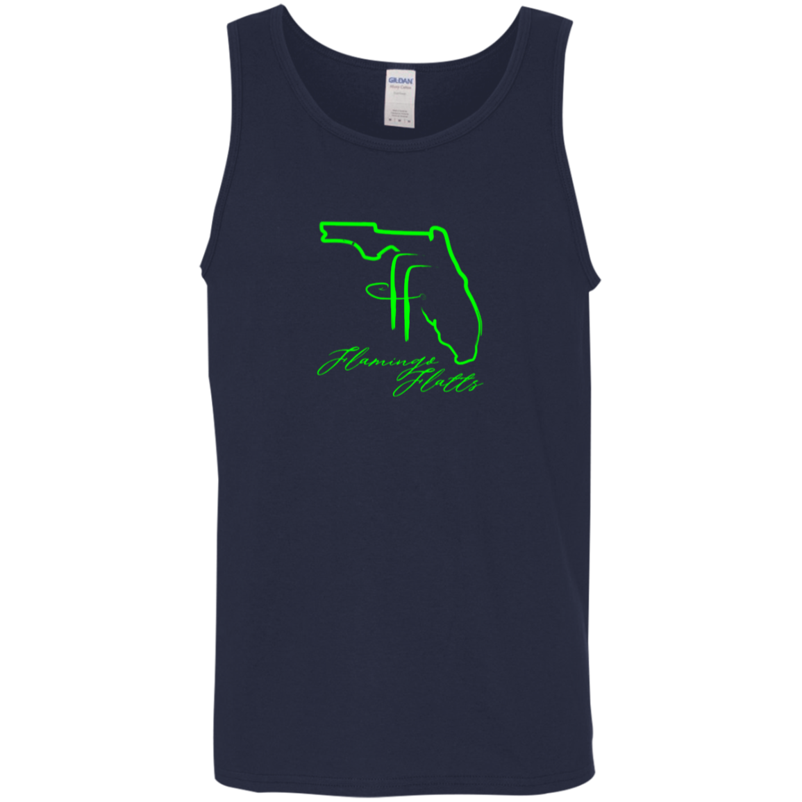 G520 Flamingo Flatts Coastal Cotton Tank Top 5.3 oz.