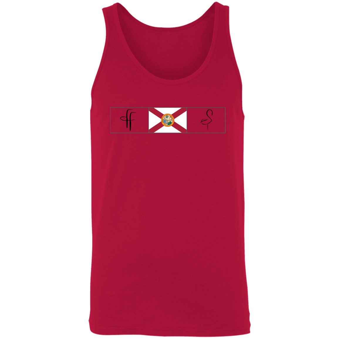 3480 Men's Tank FF/Flamingo Florida Tank