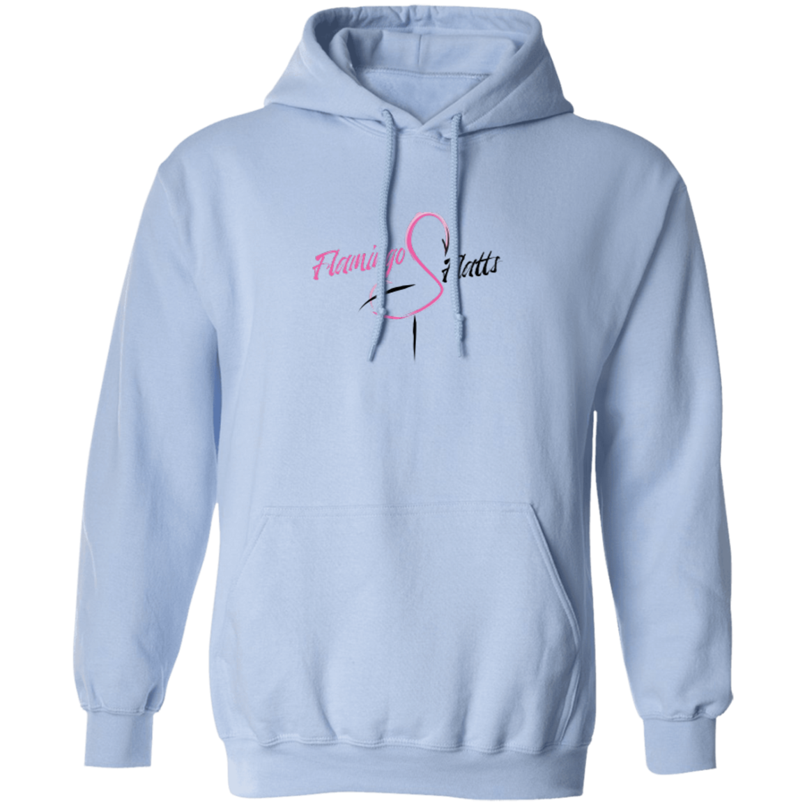 G185 Men's Pullover Hoodie Flamingo Flatts