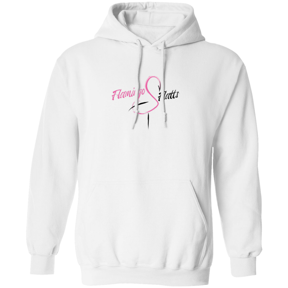 G185 Men's Pullover Hoodie Flamingo Flatts