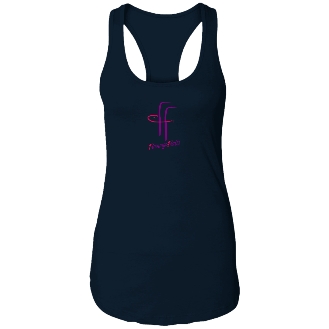 NL1533 Ladies Flamingo Ideal Racerback Tank Flamingo Flatts Hook