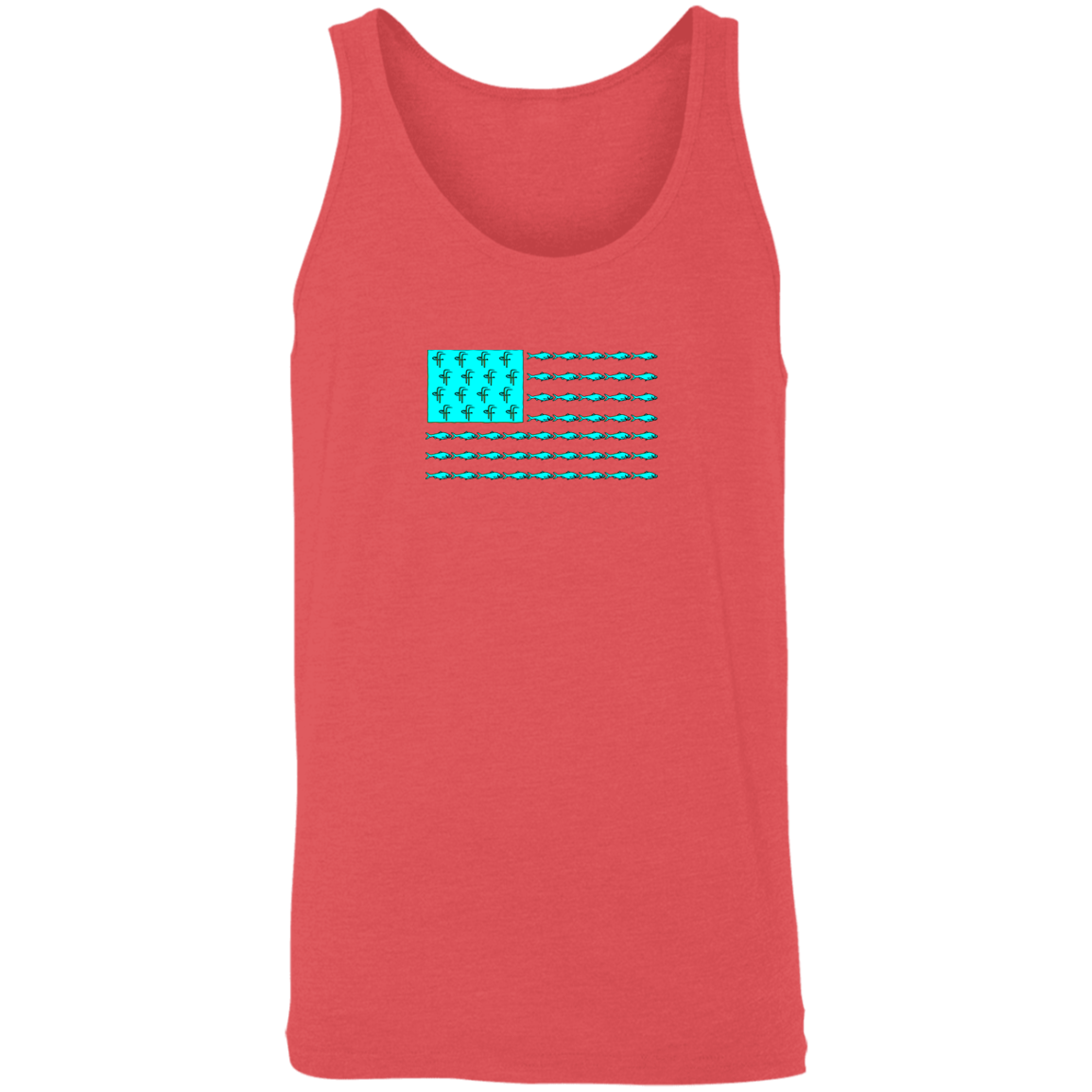 3480 Men's Flamingo Flatts/Fish Flag Tank