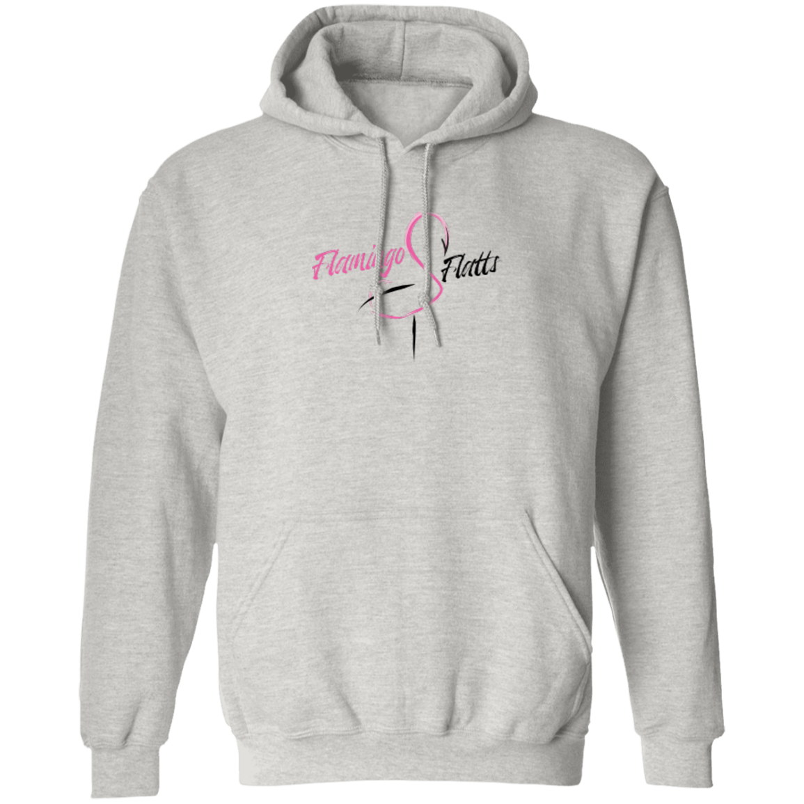 G185 Men's Pullover Hoodie Flamingo Flatts