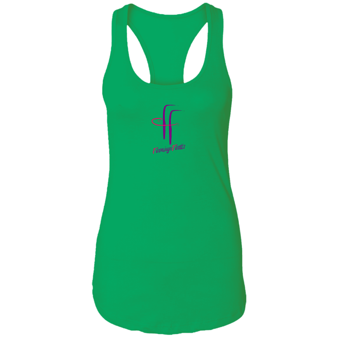 NL1533 Ladies Flamingo Ideal Racerback Tank Flamingo Flatts Hook