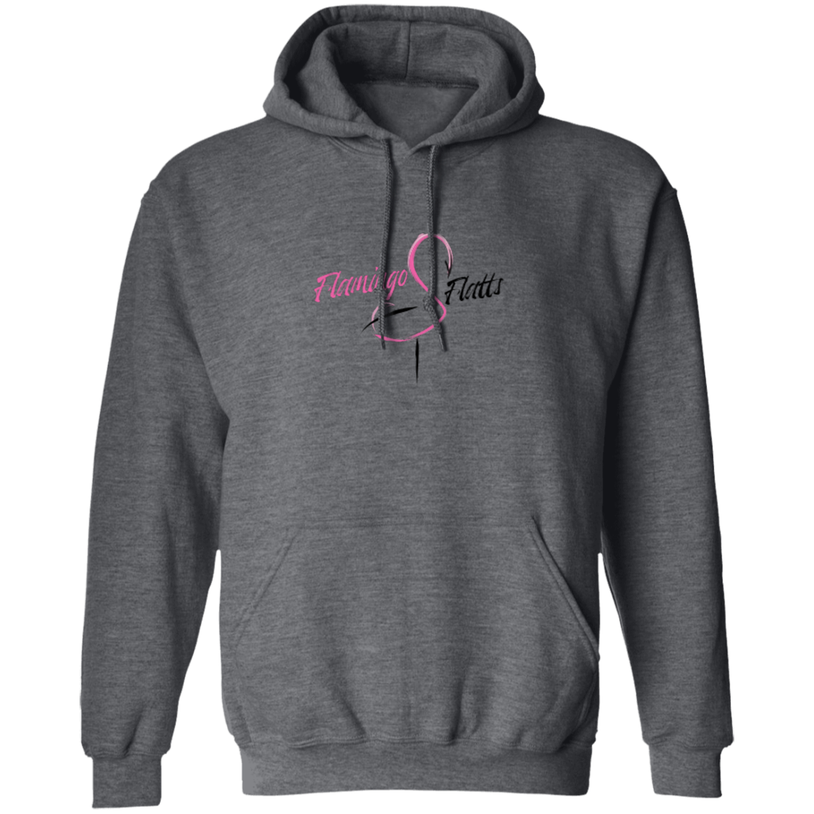 G185 Men's Pullover Hoodie Flamingo Flatts