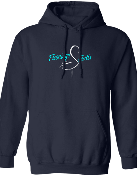 G185 Men's Pullover Hoodie Flamingo Flatts