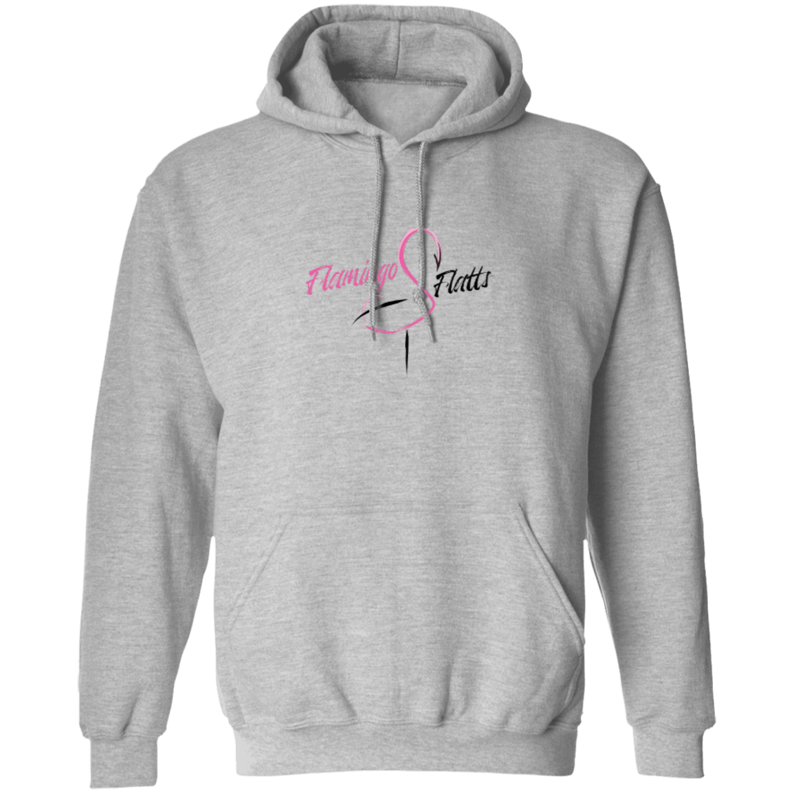 G185 Men's Pullover Hoodie Flamingo Flatts