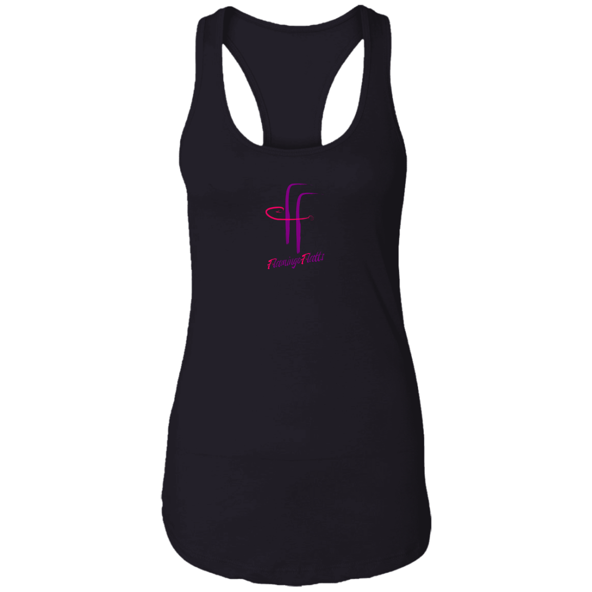 NL1533 Ladies Flamingo Ideal Racerback Tank Flamingo Flatts Hook